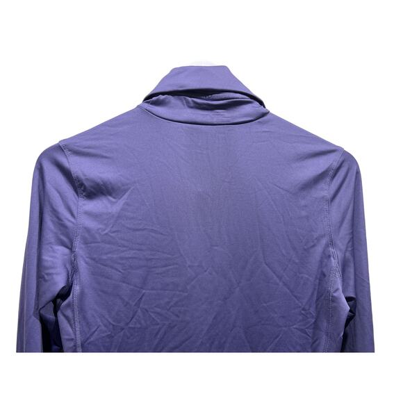 Nike Golf Dri-Fit Womens Small/Tall Pullover Long Sleeve Mock Neck Purple NEW - Picture 4 of 14